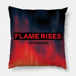 Le sserafim Flame Rises Tour Pillow