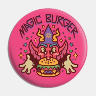 Magic burger Pin