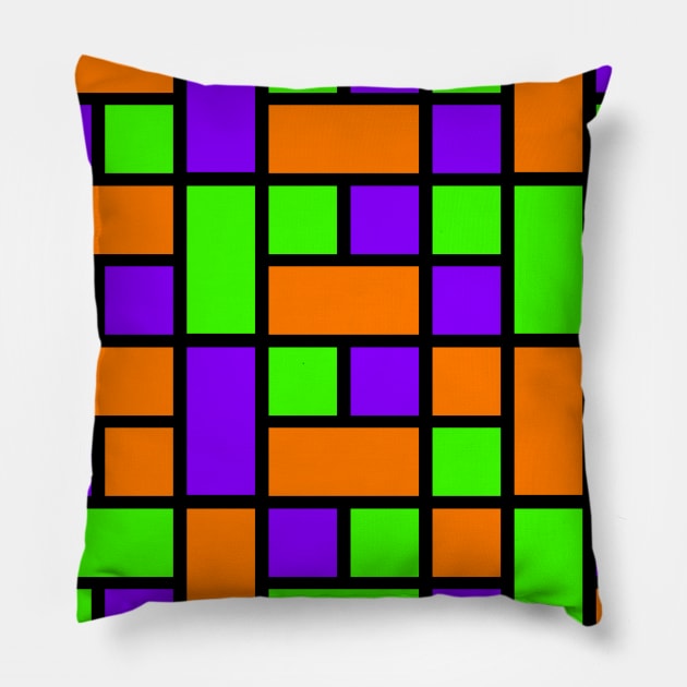 Spooky Rectangles Pillow by ShawnIZJack13
