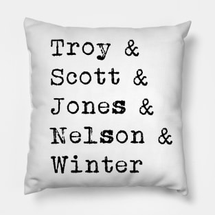 The Detective Sergeants (Black) Pillow