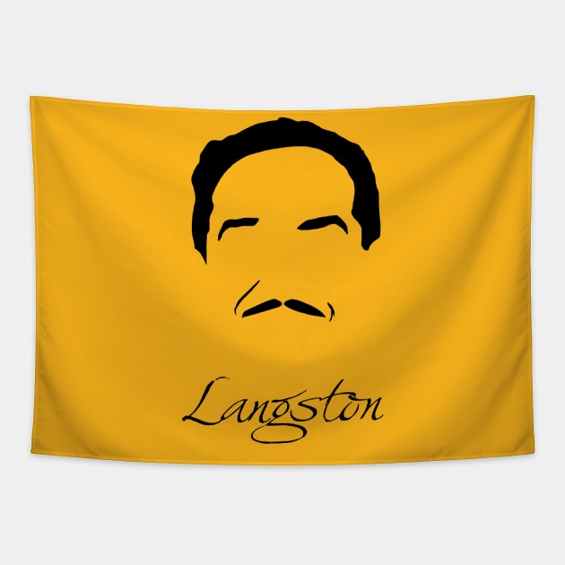 Langston Hughes Tapestry by PoetandChef