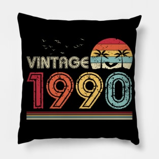 Vintage 1990 Limited Edition 31st Birthday Gift 31 Years Old Pillow