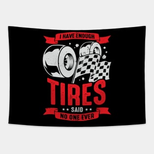 Funny Motor Racing Karting Go Kart Driver Gift Tapestry