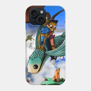 African American Kids on an Adventure Phone Case