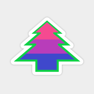 Bisexual/Biromantic Pride: Christmas Tree Magnet