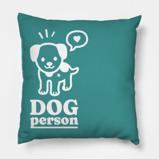 Dog Person Pillow