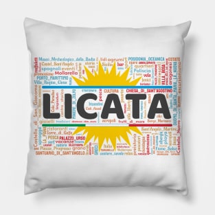 Licata Wordart Pillow