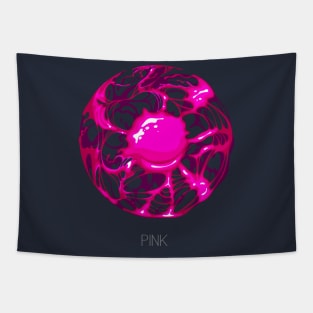 Pink Planet Tapestry