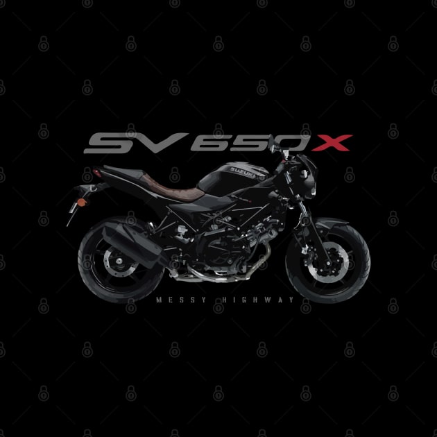 Suzuki XV650X 20 black, sl by MessyHighway