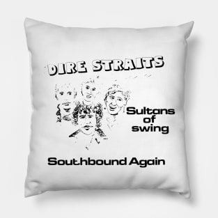 Dire Straits Retro 90s Pillow