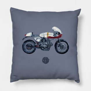 cafe racer Pillow