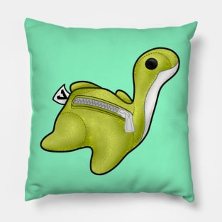 Green Nessie Pillow