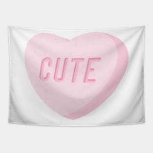 Cute Candy Heart Tapestry