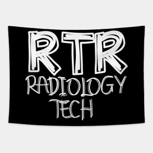 RTR Radiology Tech - X-Ray Radiographer Gift Tapestry