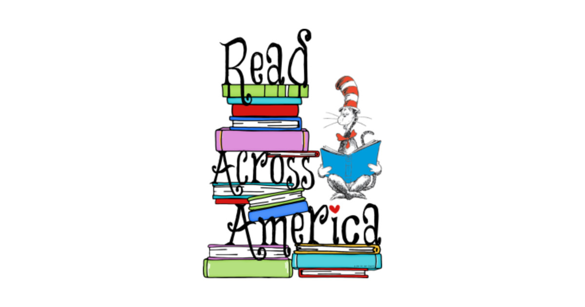 Read Across America Read Across America 2020 TShirt TeePublic