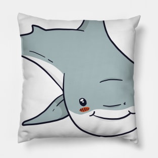 baba shark lovers shirt Pillow