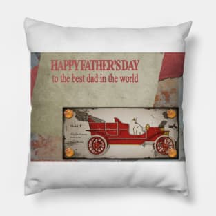 Happy Fathers Day gift Pillow