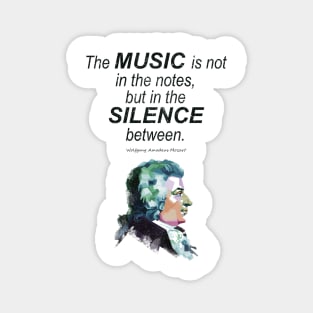 Mozart Quotes Magnet