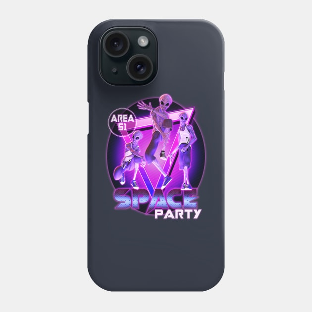 Conspiracy theories Rappers Gray Aliens Phone Case by Ariela-Alez