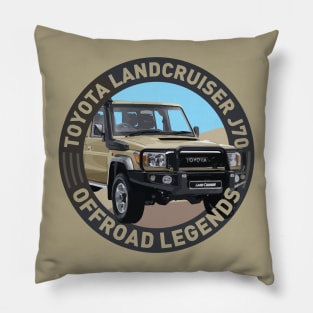 4x4 Offroad Legends: Toyota Land Cruiser J70 Pillow