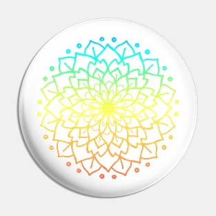 RAINBOW MANDALA Pin