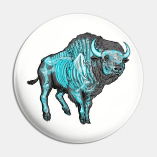 Spirit Bison Pin