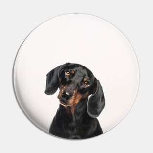 Dachsy the Dachshound Dog Pin