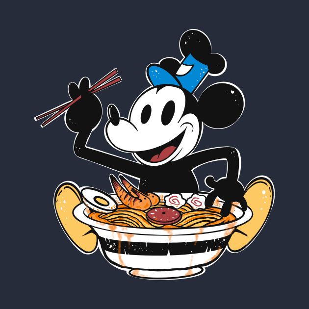 Steamboat willie ramen edition by Paundra