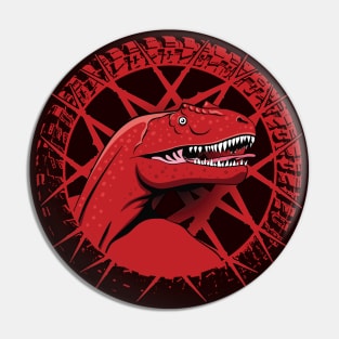 Red Ford Raptor car Pin