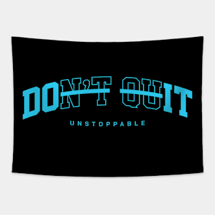 unstoppable series - blue print Tapestry