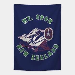 Mt. Cook New Zealand Vintage Tapestry