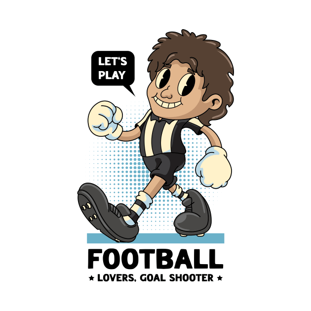 Cute Football Boy by milatees