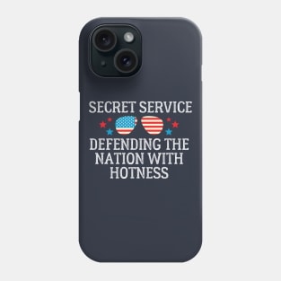 Secret Service Defending the Nation with Hotness Phone Case