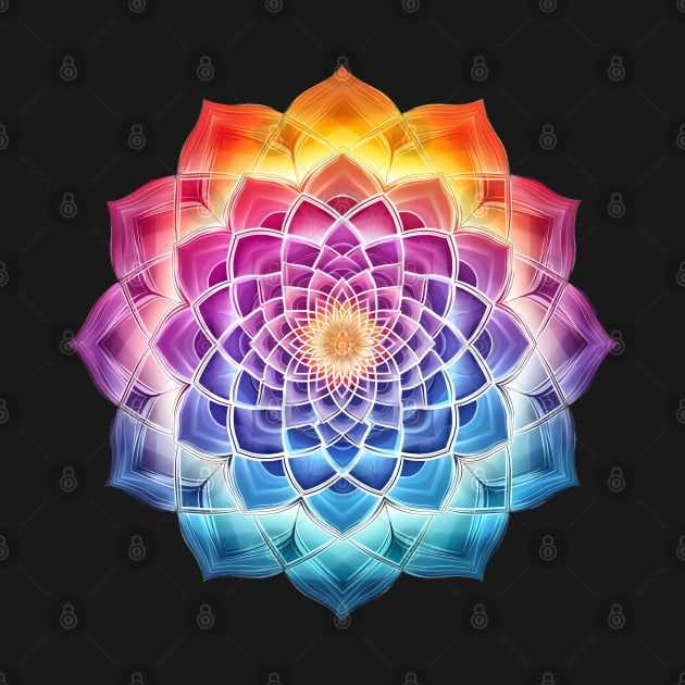 Chakra Mandala by AI Art Originals