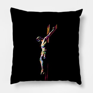 Crucifixion of Jesus Christ Pillow