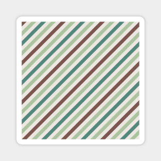 Geometric Diagonal Pattern Magnet