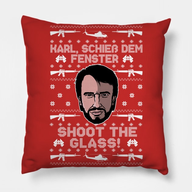 SHOT THE GLASS! Pillow by kickpunch