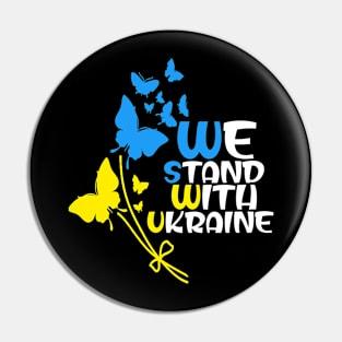 Ukraine trident Ukraine flag Ukrainian flag Ukraine Pin