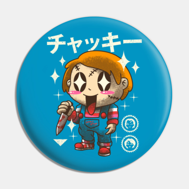 Cute Chucky Drawings Kawaii Doll Chucky Doll Pin Teepublic kawaii doll by vincent021