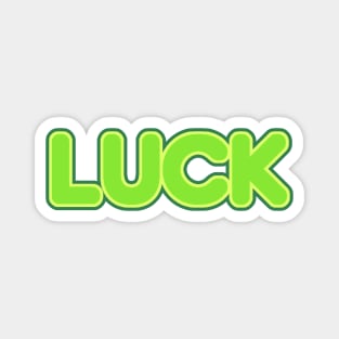 Luck Wish 2024 Magnet
