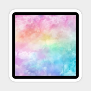 pastel ombre wallpaper Magnet