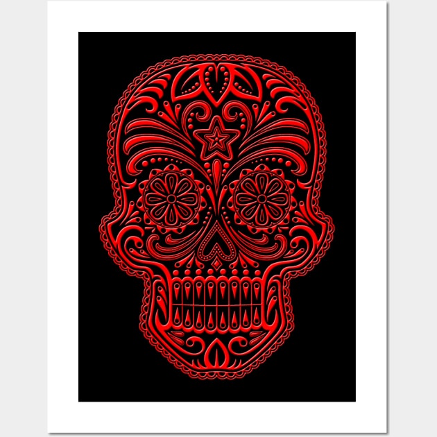 BOSTON RED SOX SUGAR SKULL HEAD