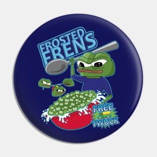 Frosted Frens Apu Cereal Pin