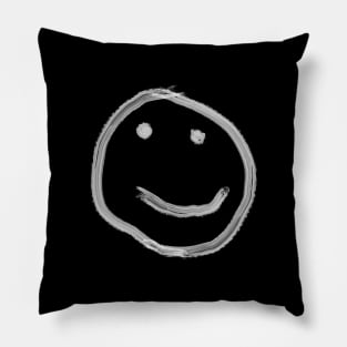 SMILE IN WHITE OIL Pillow