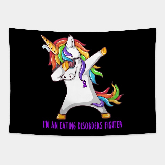 I'm An Eating disorders Fighter Support Eating disorders Gift Tapestry by ThePassion99