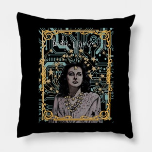 Hedy Lamarr Pillow