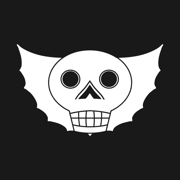 Bat-Winged Skull by RawSunArt