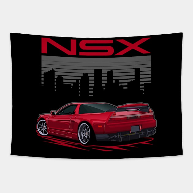 Honda NSX Tapestry by squealtires