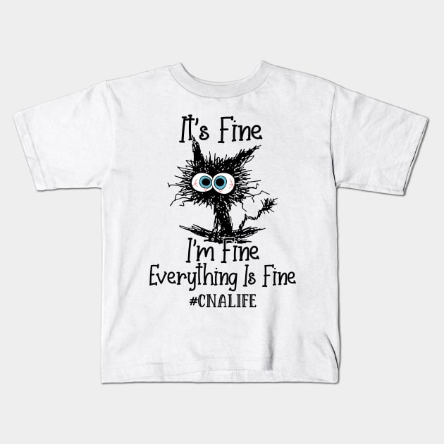 Funny I'm fine Definition | Kids T-Shirt