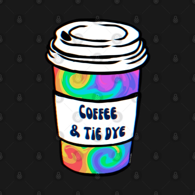 Rainbow Tie Dye Coffee by ROLLIE MC SCROLLIE